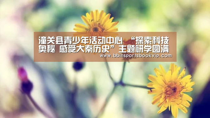 <h1>潼关县青少年活动中心 “探索科技奥秘 感受大秦历史”主题研学圆满成功‘BBIN视讯,BBIN棋牌,BBIN真人,BBIN电子’(图2) BBIN视讯,BBIN棋牌,BBIN真人,BBIN电子